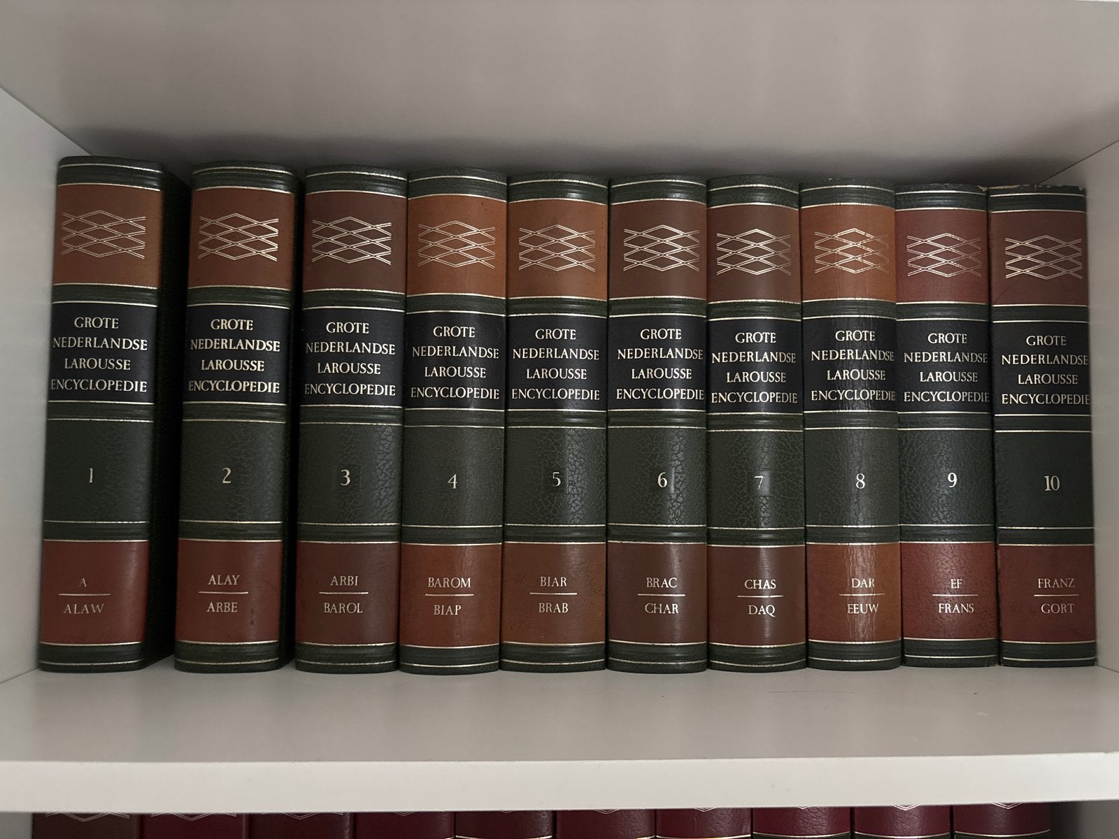 Complete set Grote Nederlandse Larousse Encyclopedie, Boeken, Encyclopedieën, Ophalen, Gelezen, Algemeen, Complete serie