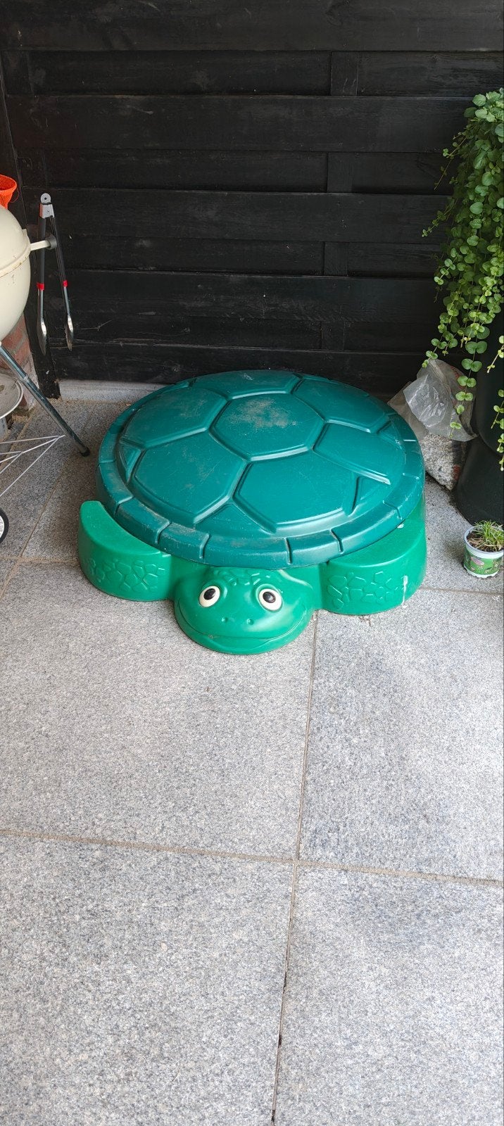 Schildpad zandbak, Ophalen, Zo goed als nieuw