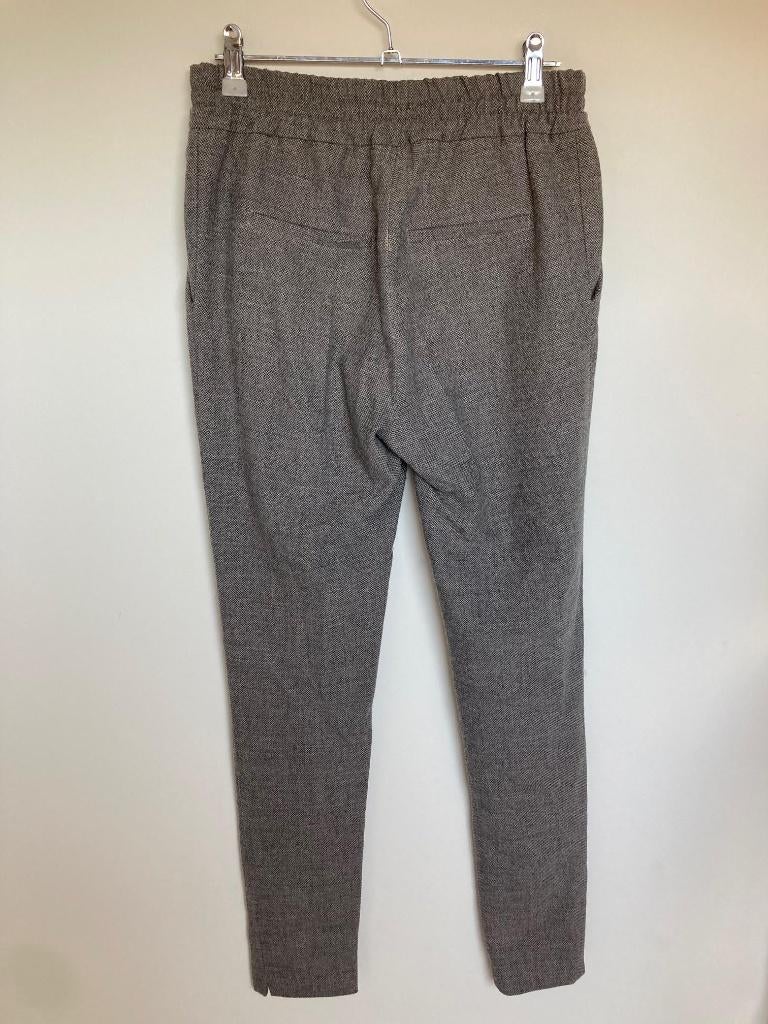 Ruby Tuesday pull on chino pantalon grijs gemêleerd wol 0/34, Ruby Tuesday, Ophalen of Verzenden, Zo goed als nieuw, Maat 34 (XS) of kleiner