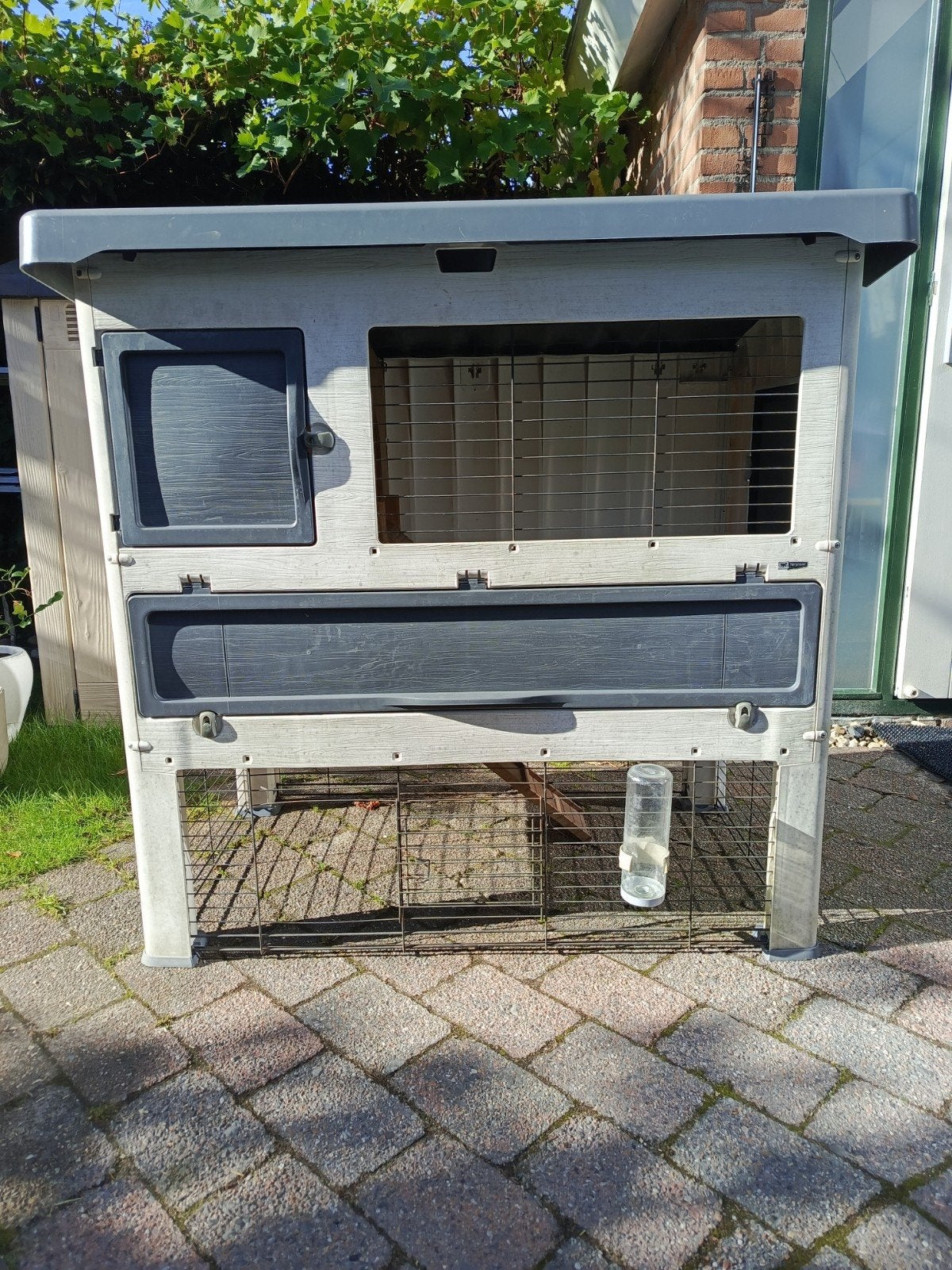 Konijnenhok met gratis benodigdheden, Dieren en Toebehoren, Knaagdieren en Konijnen | Hokken en Kooien, Ophalen, 90 cm of meer