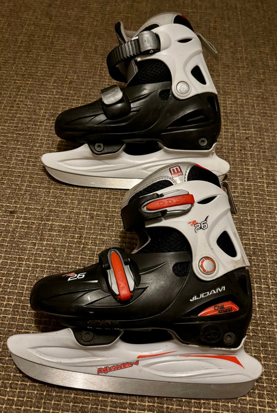 Nijdam verstelbare schaatsen maat 30-33, Sport en Fitness, Ophalen of Verzenden, Gebruikt, Combinoren, Nijdam