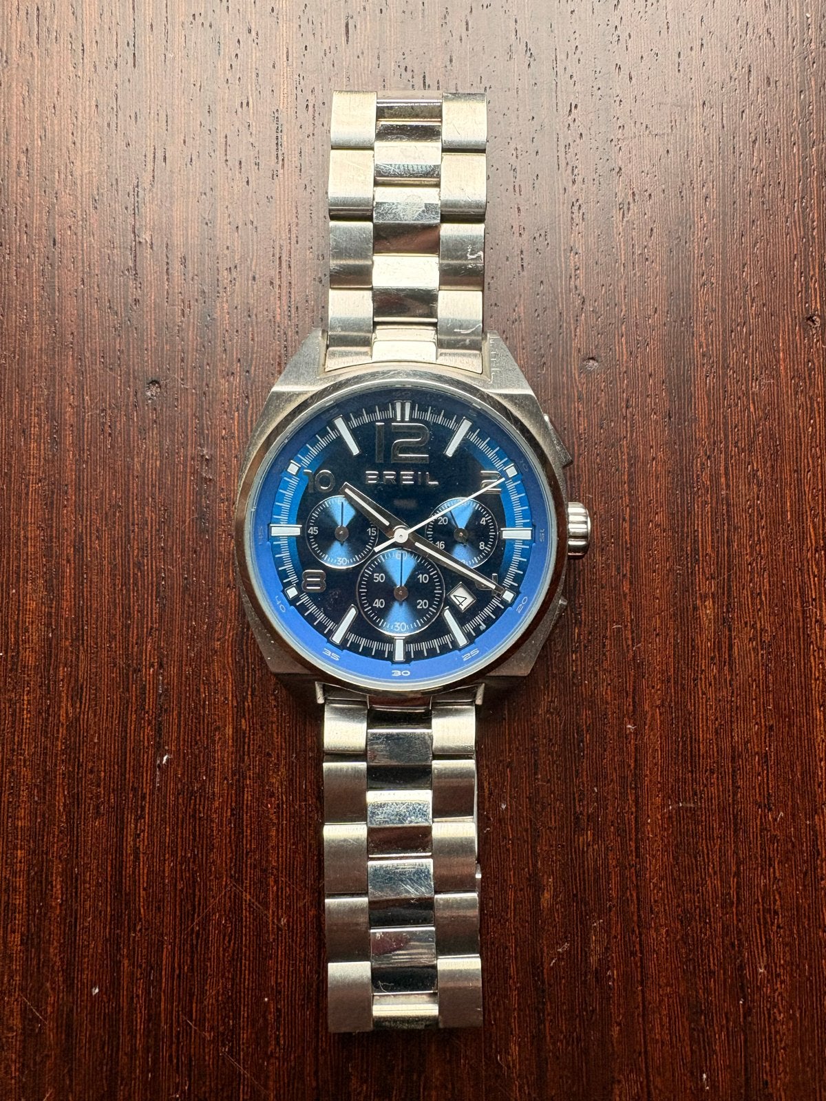 Breil Herenhorloge - Ongedragen met Stalen Band, Overige merken, Staal, Staal, Polshorloge