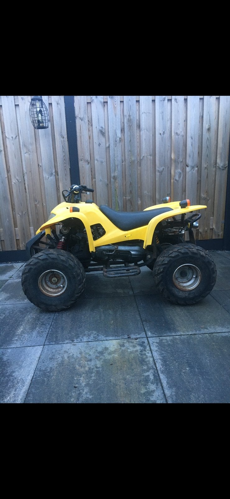 Adly brommer quad met kenteken, Ophalen
