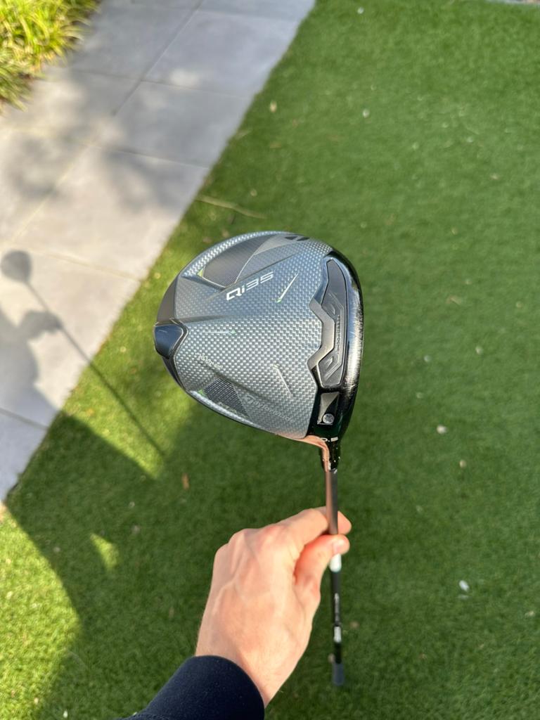 TaylorMade Qi35 Driver 10.5 – Diamana TM 60 Stiff, Ophalen of Verzenden, Zo goed als nieuw, Club