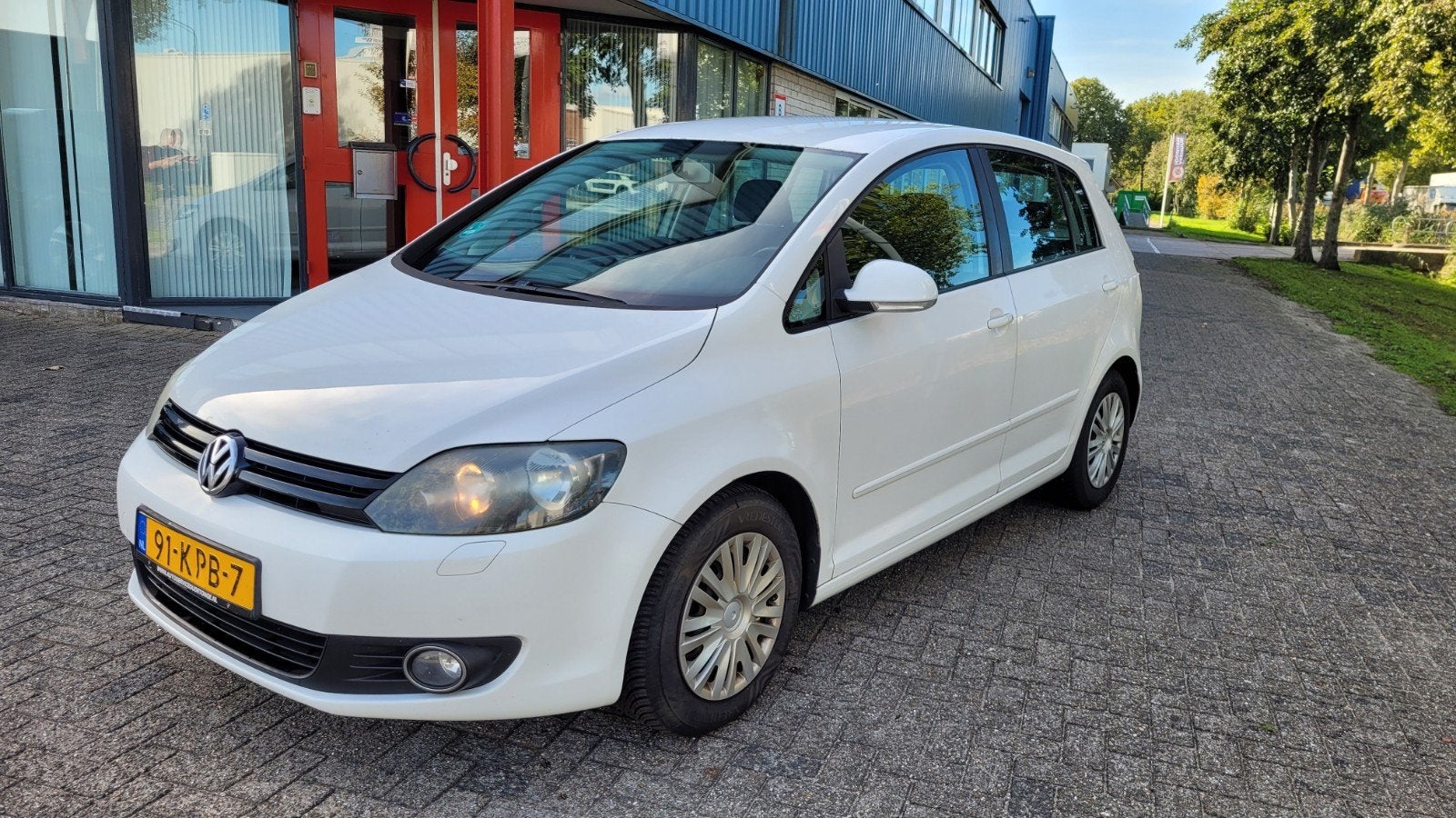 Volkswagen Golf Plus 1.4 TSI 90KW Dsg7 2010 navi/airco/nwapk, Stof, Zwart, Origineel Nederlands, Bedrijf