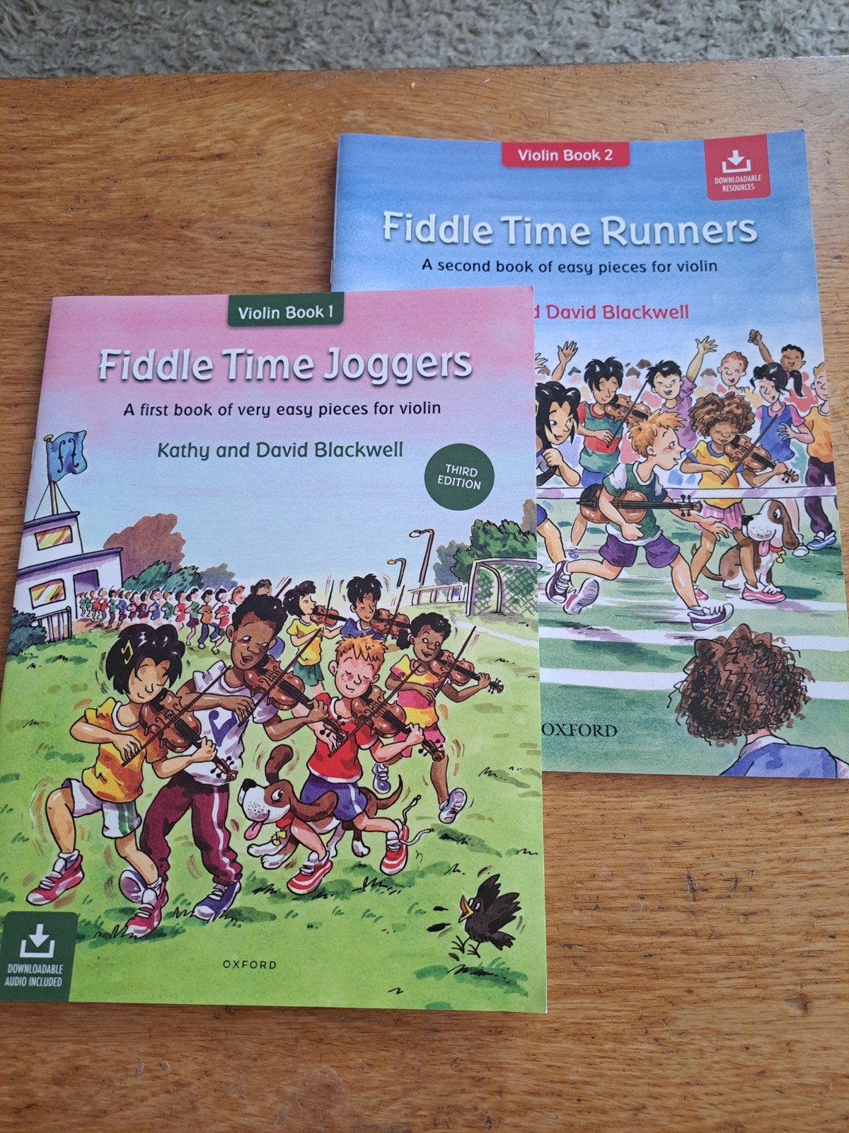 Fiddle Time Joggers & Runners - Vioolboeken (Boek 1 & 2), Ophalen of Verzenden, Nieuw, Niet van toepassing, Kathy en David Blackwell