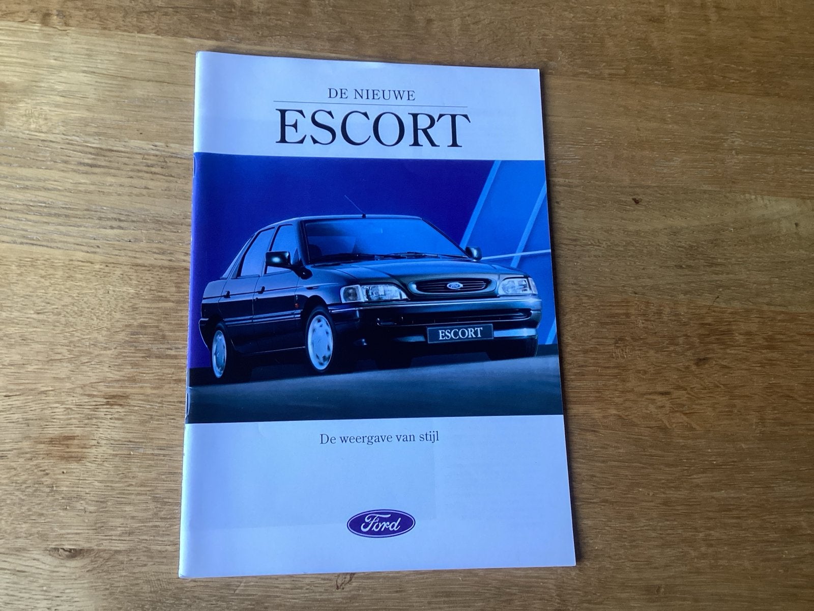 Ford Escort Brochure - De Nieuwe Escort (1992), Boeken, Ophalen of Verzenden, Zo goed als nieuw, Ford