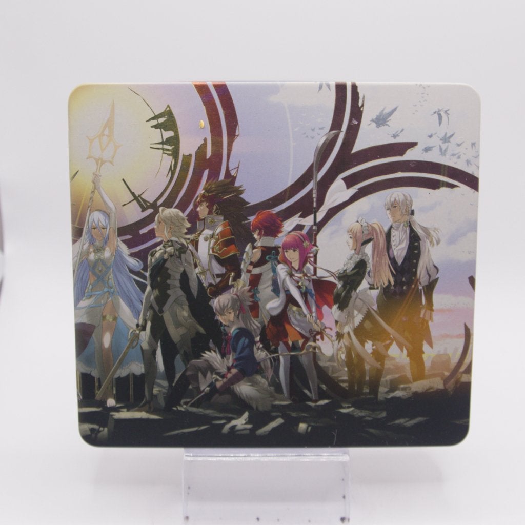 Fire Emblem Fates | Steelbook | art book | poster, Nintendo, Gebruikt, Support@nintendo.com, 11-1 Hokotate-cho, Kamitoba, Minami-ku
Kyoto 601-8501
Japan