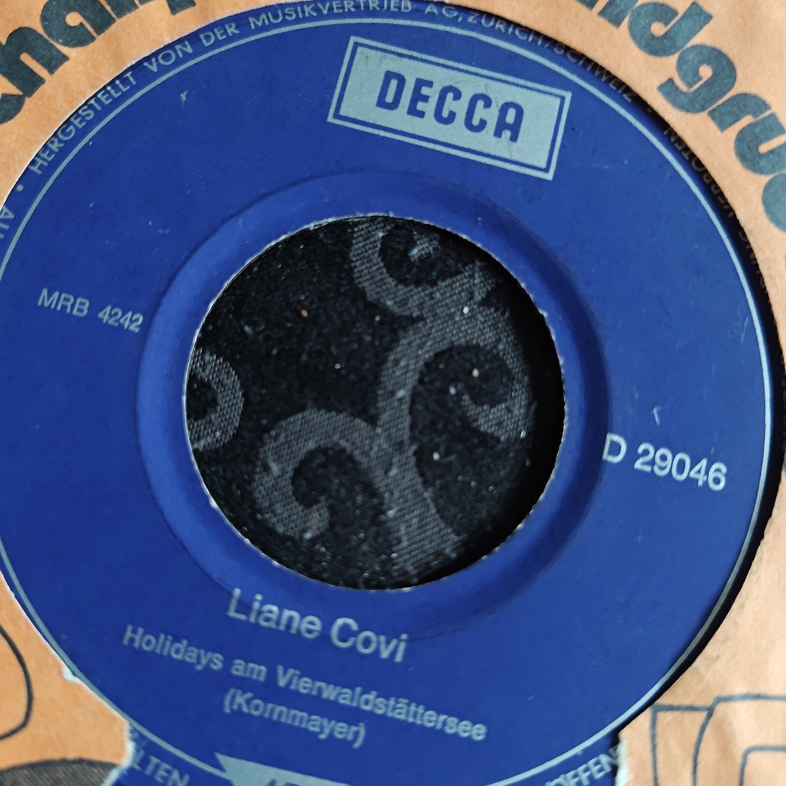 Liane Covi - Einisch Söttmer Holidays am Vierwaldstätterse, Cd's en Dvd's, Vinyl Singles, Gebruikt, 7 inch, EP, Schlager