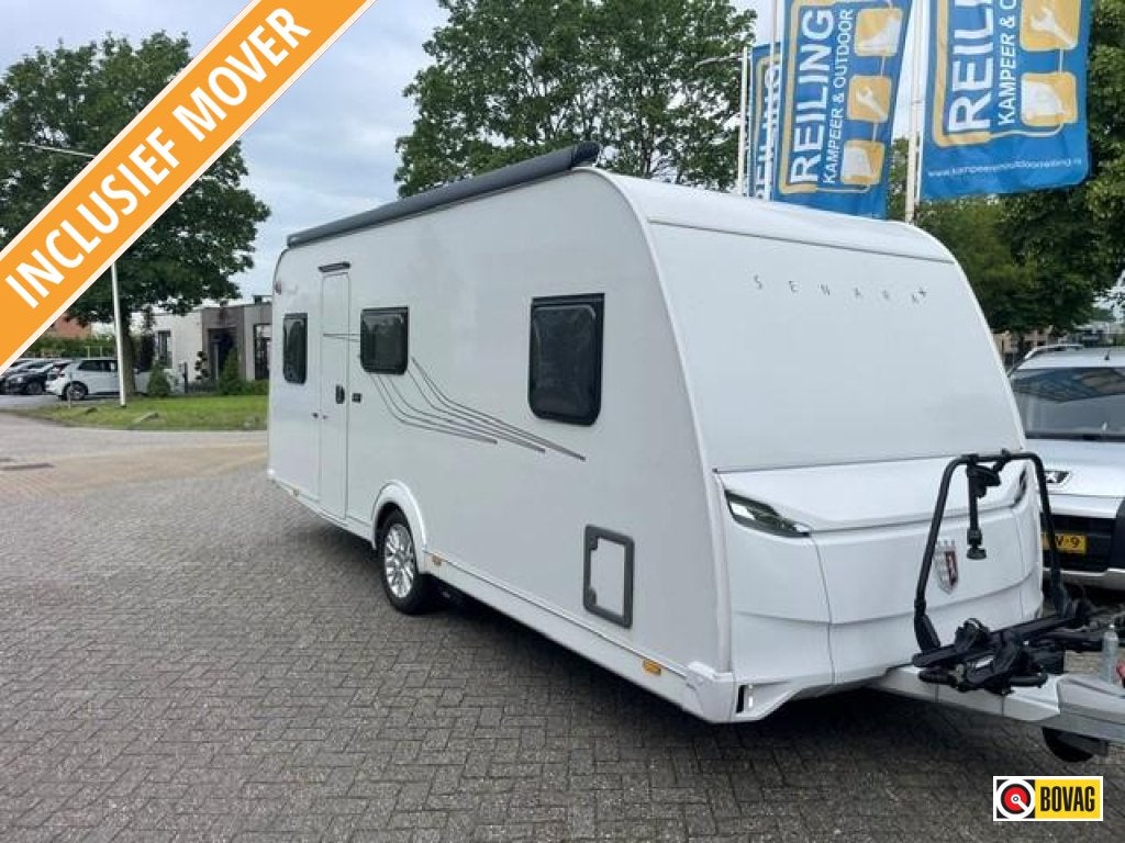 Tabbert Senara 490 TD Mover, Thule Luifel, Rondzit, Tabbert, Fietsenrek, Bedrijf