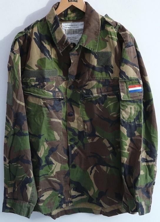 Jas, Zomer, M93, Woodland, maat: 6080/0005, KL, 1990s.(Nr.1), Ophalen of Verzenden, Landmacht, Nederland, Kleding of Schoenen