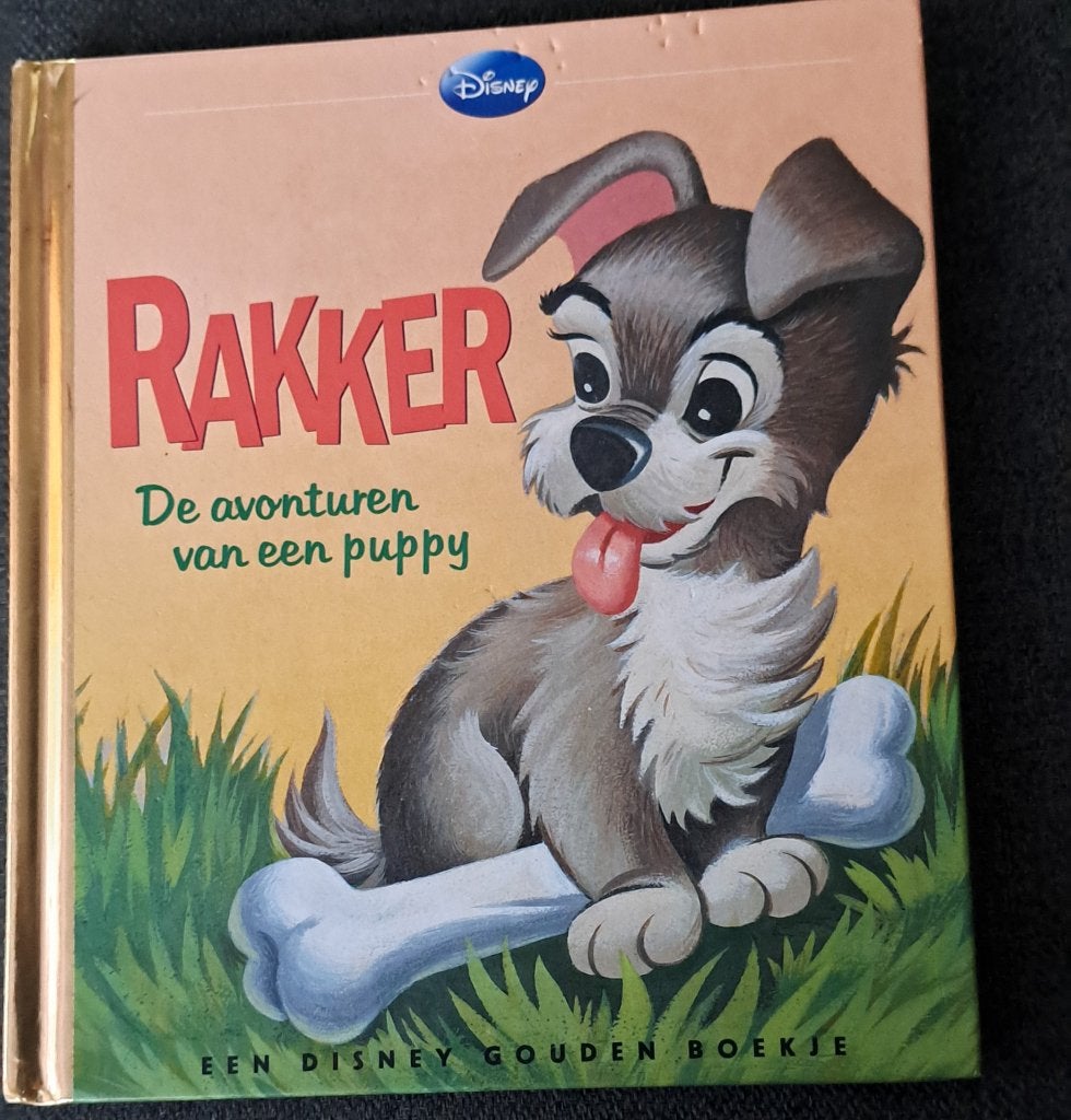 Rakker, de avonturen van een puppy (Gouden boekje), Ophalen of Verzenden, Fictie algemeen, Gouden boekje