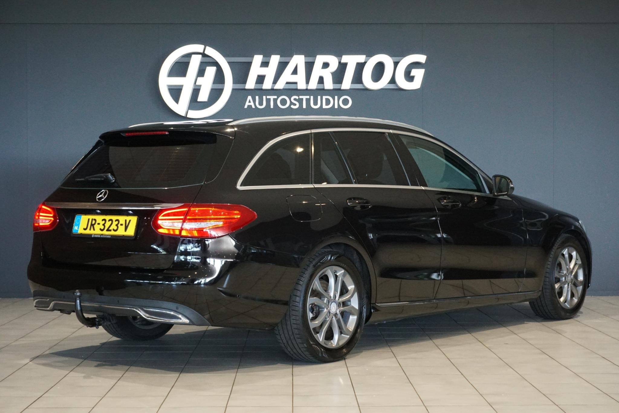 Mercedes-Benz C-klasse Estate 180 Prestige + TREKHAAK / LED, Auto's, Automaat, Achterwielaandrijving, Zwart, 1595 cc