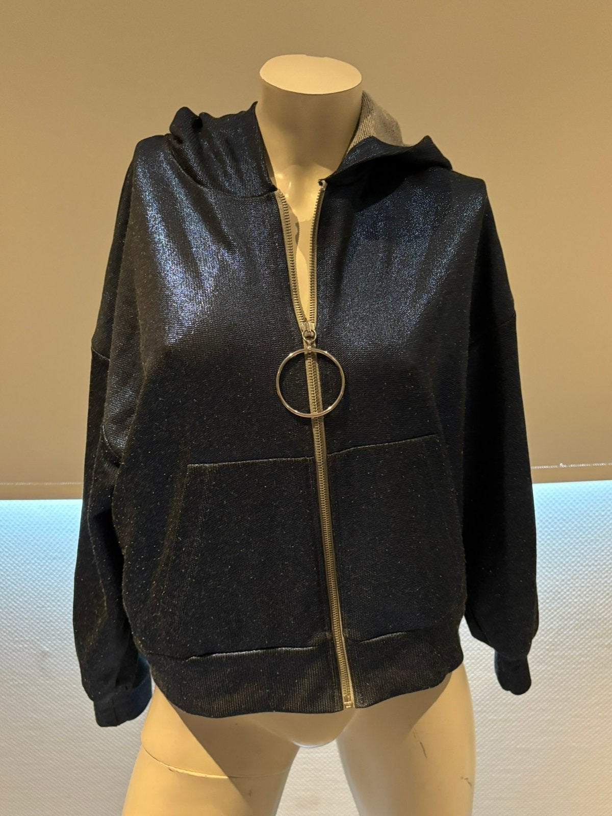 Guess blauw glimmend vest maat s, Kleding | Dames, Blauw, ., Ophalen of Verzenden, Zo goed als nieuw