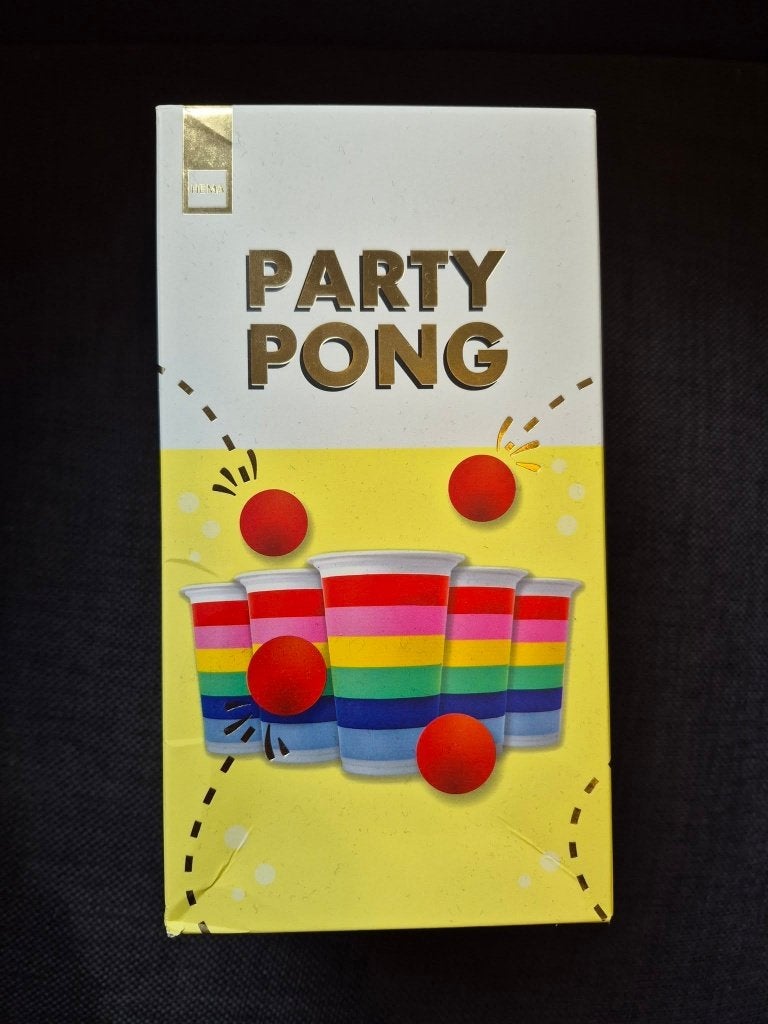 Party Pong zgan, Een of twee spelers, Ophalen, Zo goed als nieuw