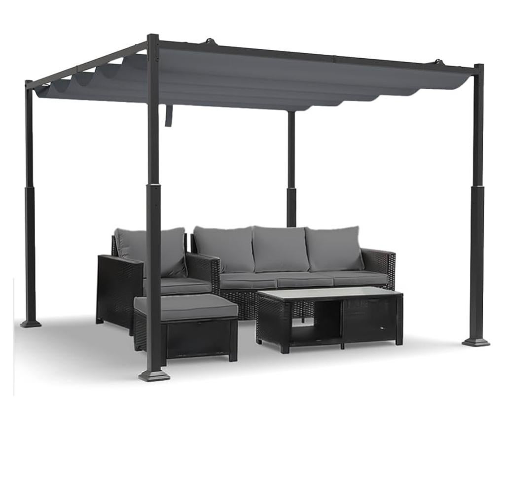 Nieuw Pergola Tonelle  Jardin Aluminium, Ophalen of Verzenden, Nieuw, Aluminium