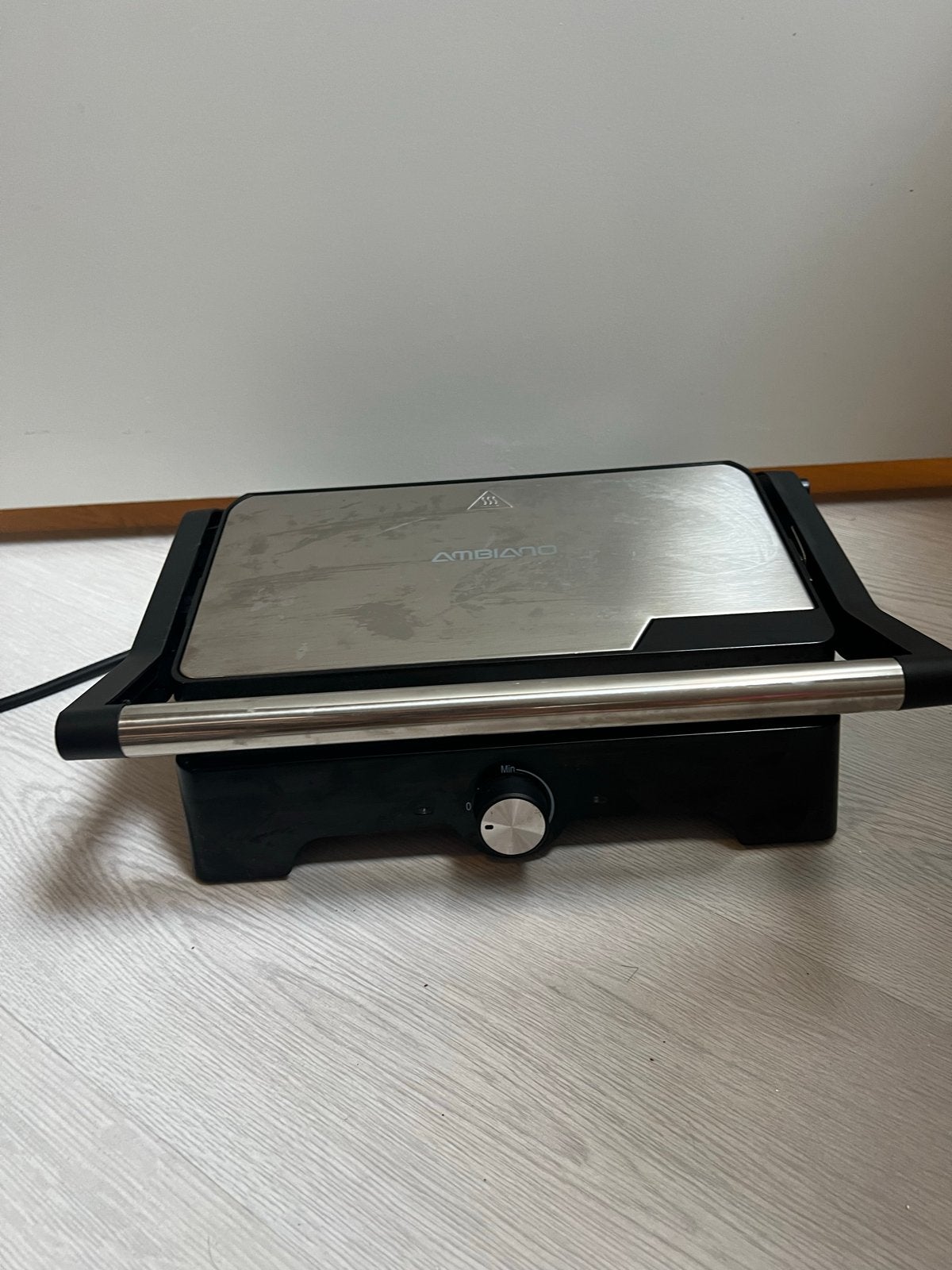 Ambiano Tosti Apparaat / Grill - Zo goed als nieuw, Ophalen of Verzenden, Zo goed als nieuw