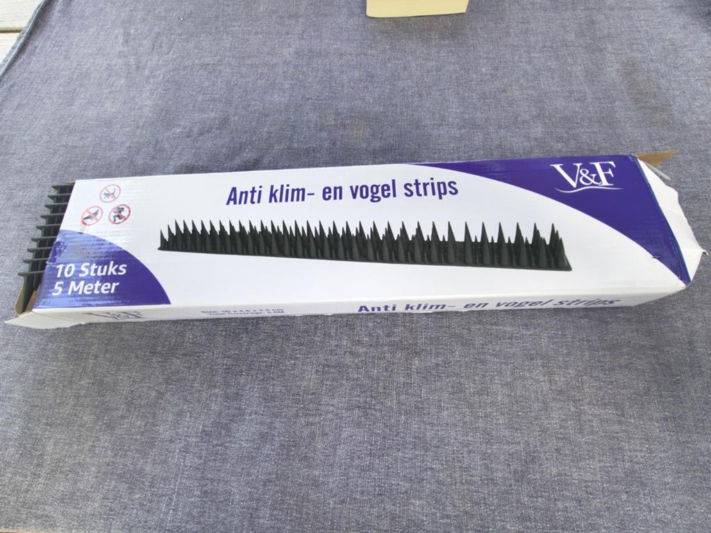 Anti-klim en vogelstrips - 9 stuks, Ophalen of Verzenden