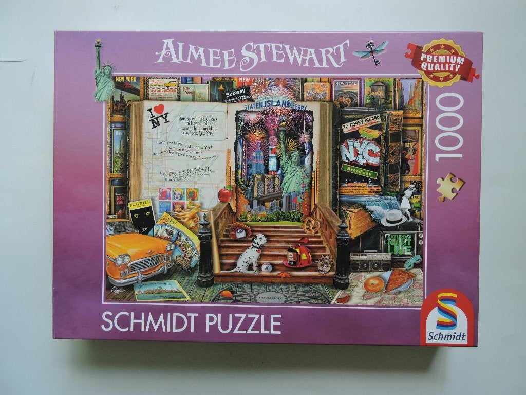 Legpuzzel Schmidt 1000 stukjes, Ophalen of Verzenden, 500 t/m 1500 stukjes, Zo goed als nieuw, Legpuzzel
