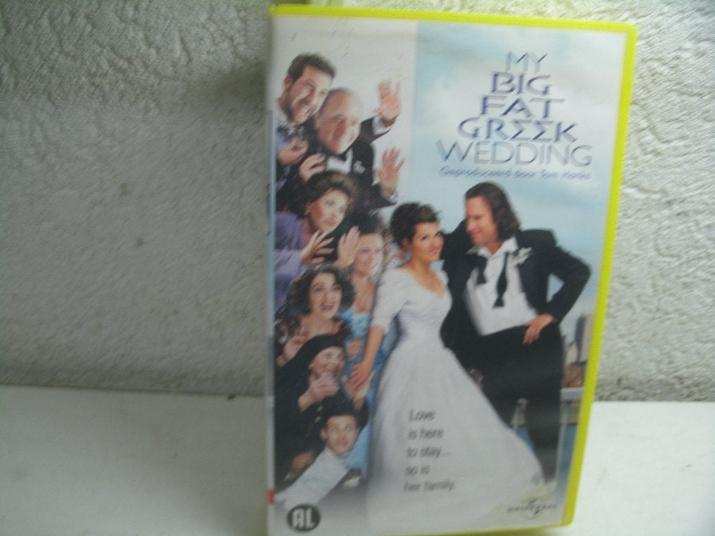 vhs 152b my big fat greek wed, Alle leeftijden, Ophalen of Verzenden, Zo goed als nieuw, Komedie