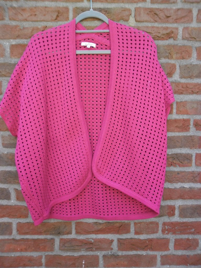 Nieuw Circle of Trust gehaakt vest supergaaf knal roze Xl, Maat 46/48 (XL) of groter, Nieuw, Ophalen of Verzenden, Roze