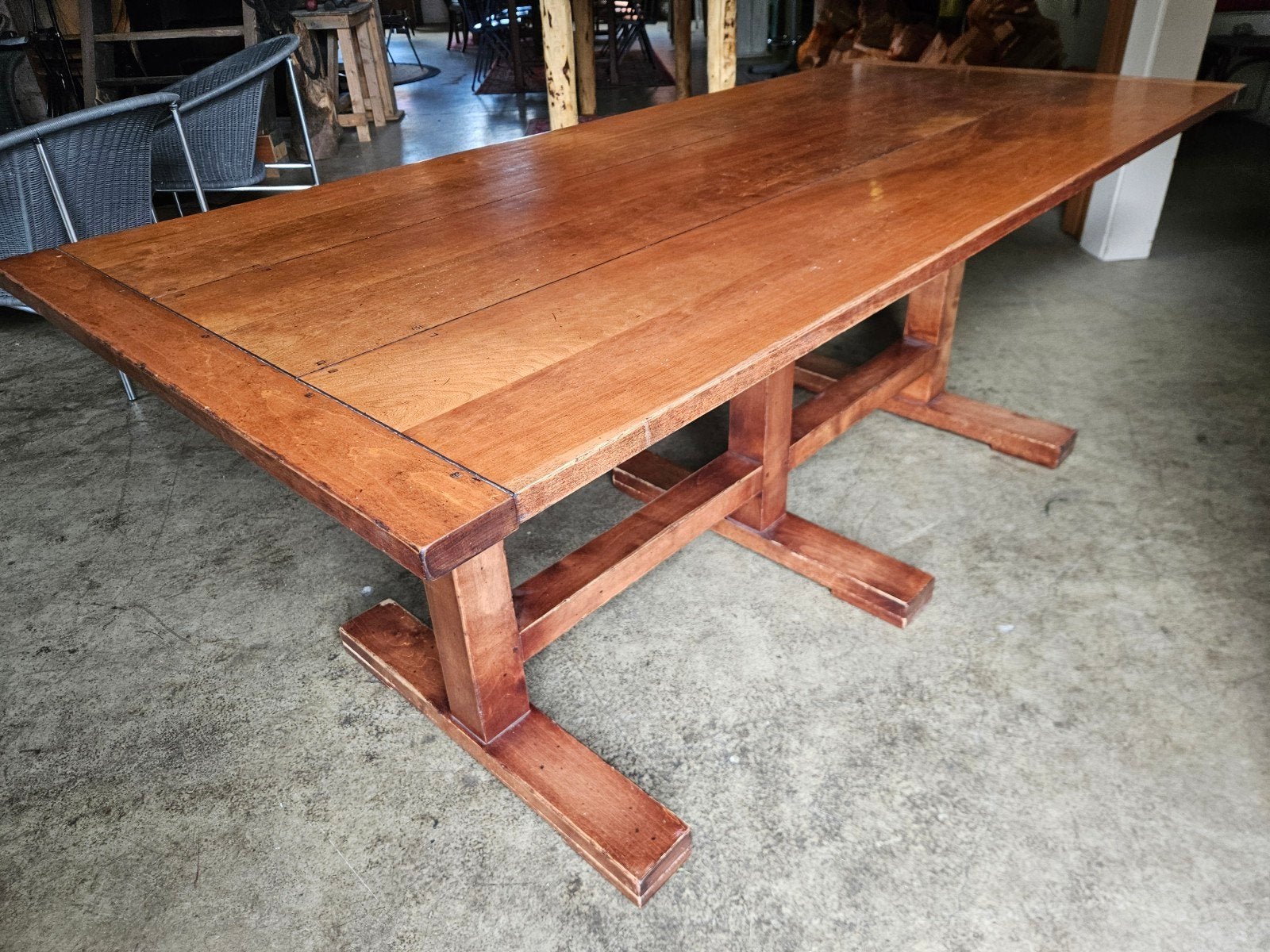 klassieke tafel, Ophalen, Gebruikt, Klassiek, 200 cm of meer