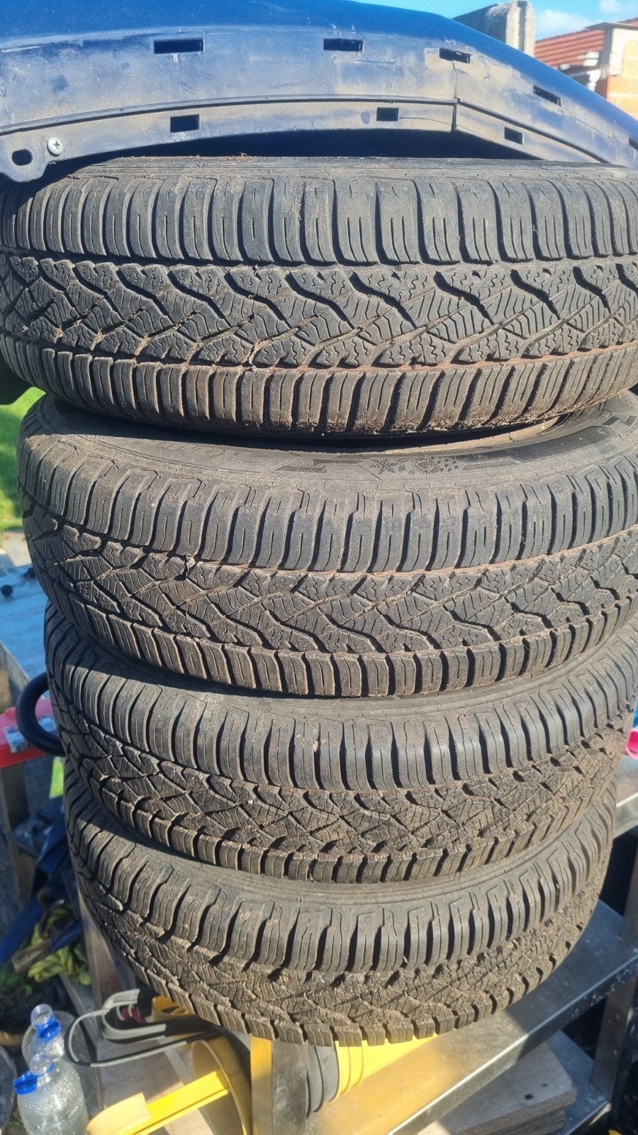 banden met velgen, Auto-onderdelen, Ophalen, Bestelwagen, 155 mm, Overige maten