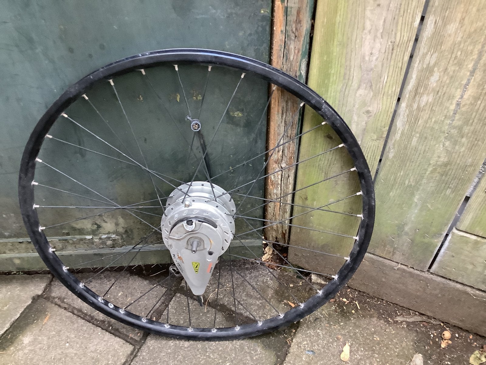 Giant elektrich voorwielen, Ophalen, Gebruikt