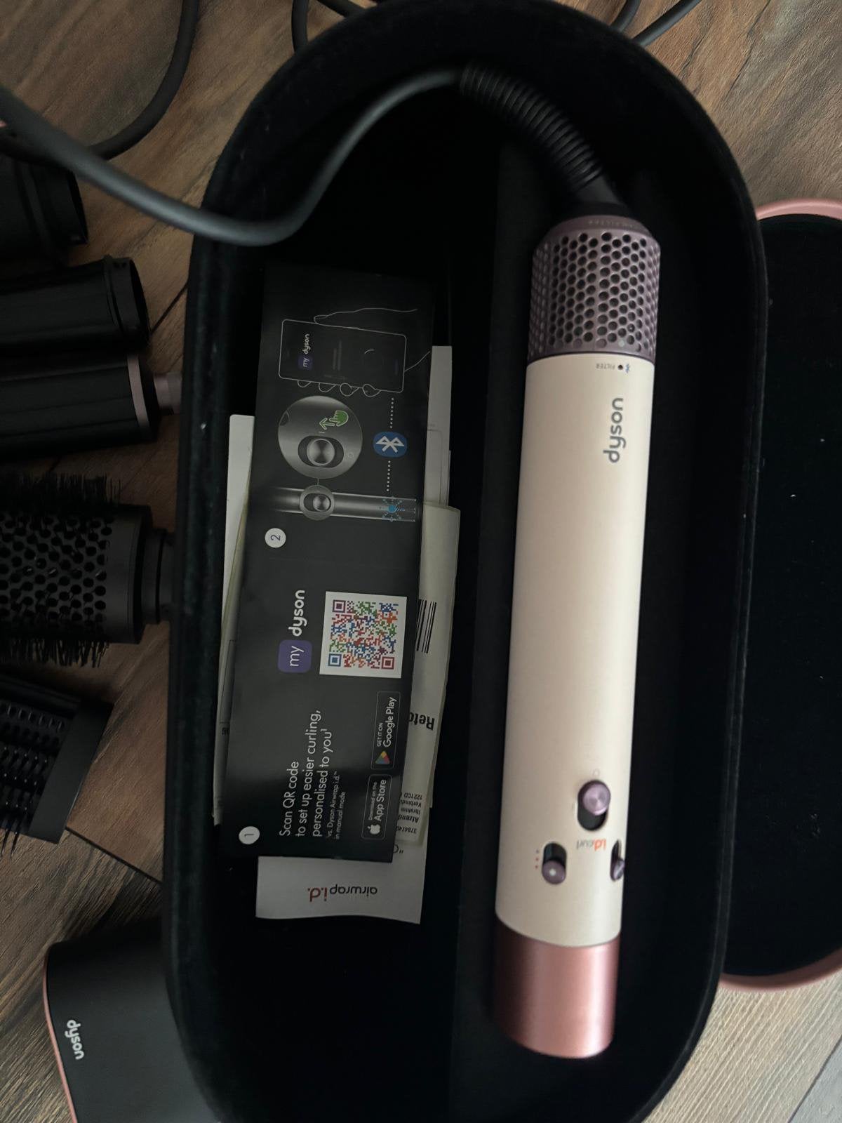 Dyson Airwrap i.d.™ multistyler en föhn - Straight+Wavy, Ophalen, Zo goed als nieuw, Föhn of Haardroger