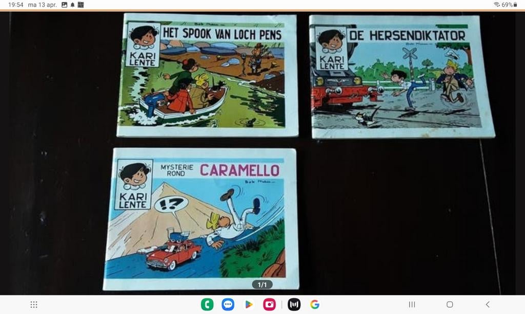 Kari Lente, Boeken, Stripboeken, Meerdere stripboeken, Ophalen of Verzenden, Gelezen