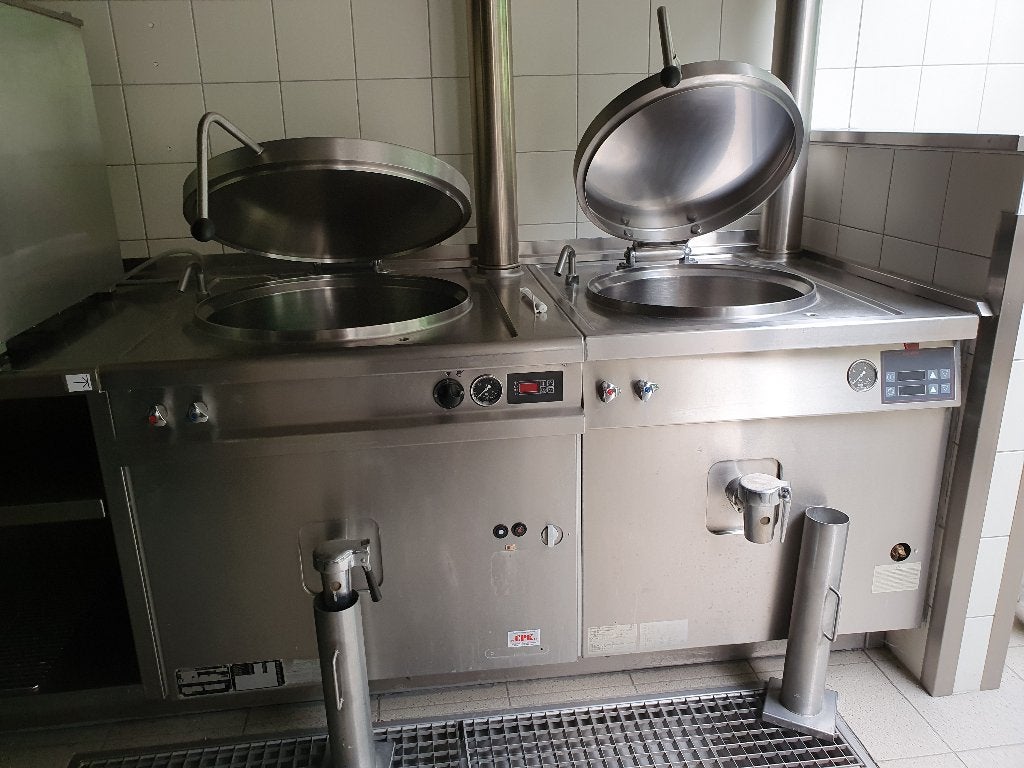 Kookketels Horeca, Ophalen, Gebruikt