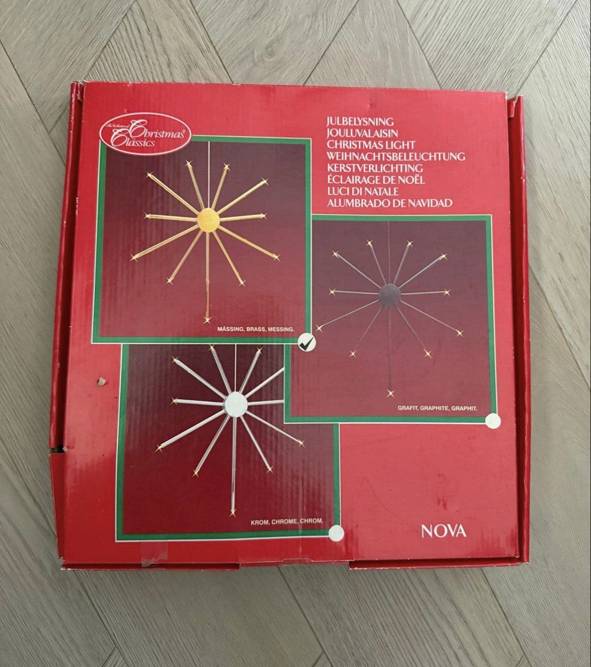 NOVA vintage kerstverlichting van Christmas Classics, Ophalen of Verzenden, Zo goed als nieuw