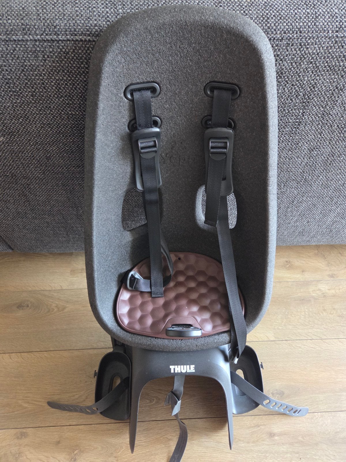 Thule Yepp Nexxt Maxi Rack Mount fietszitje, Fietsen en Brommers, Ophalen, Achterzitje, 9 t/m 36 kg, Thule