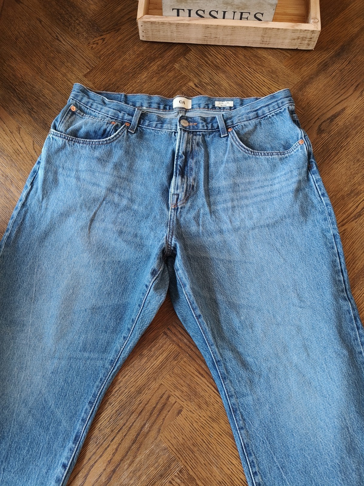 C&A Relaxed Jeans W38 L30 - Zo goed als nieuw, Kleding | Heren, W36 - W38 (confectie 52/54), Blauw, Zo goed als nieuw, C&A