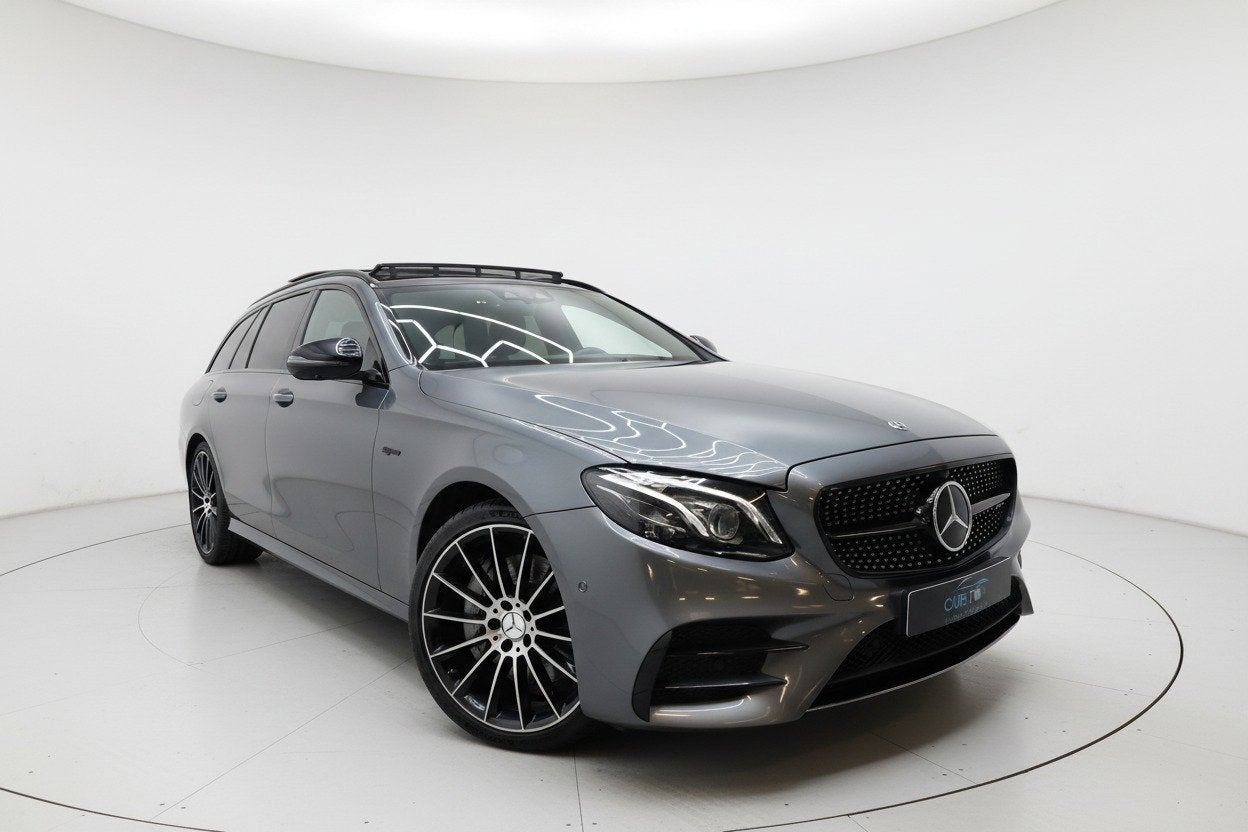 Mercedes-Benz E-klasse Estate AMG 43 4MATIC PANO WIDE BURM, Auto's, Automaat, Euro 6, Leder en Stof, 2996 cc