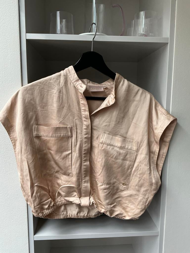 Josh V blouse Richelle, Kleding | Dames, Blouses en Tunieken, Ophalen of Verzenden, Zo goed als nieuw, Maat 42/44 (L), Beige