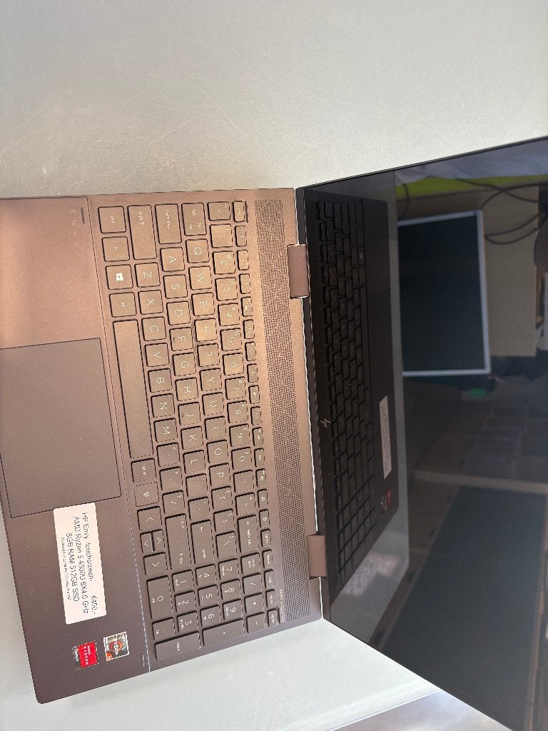 HP Envy touchscreen, Computers en Software, Windows Laptops, Refurbished, 16 inch, SSD, Onbekend, 8 GB, Qwerty, Met touchscreen