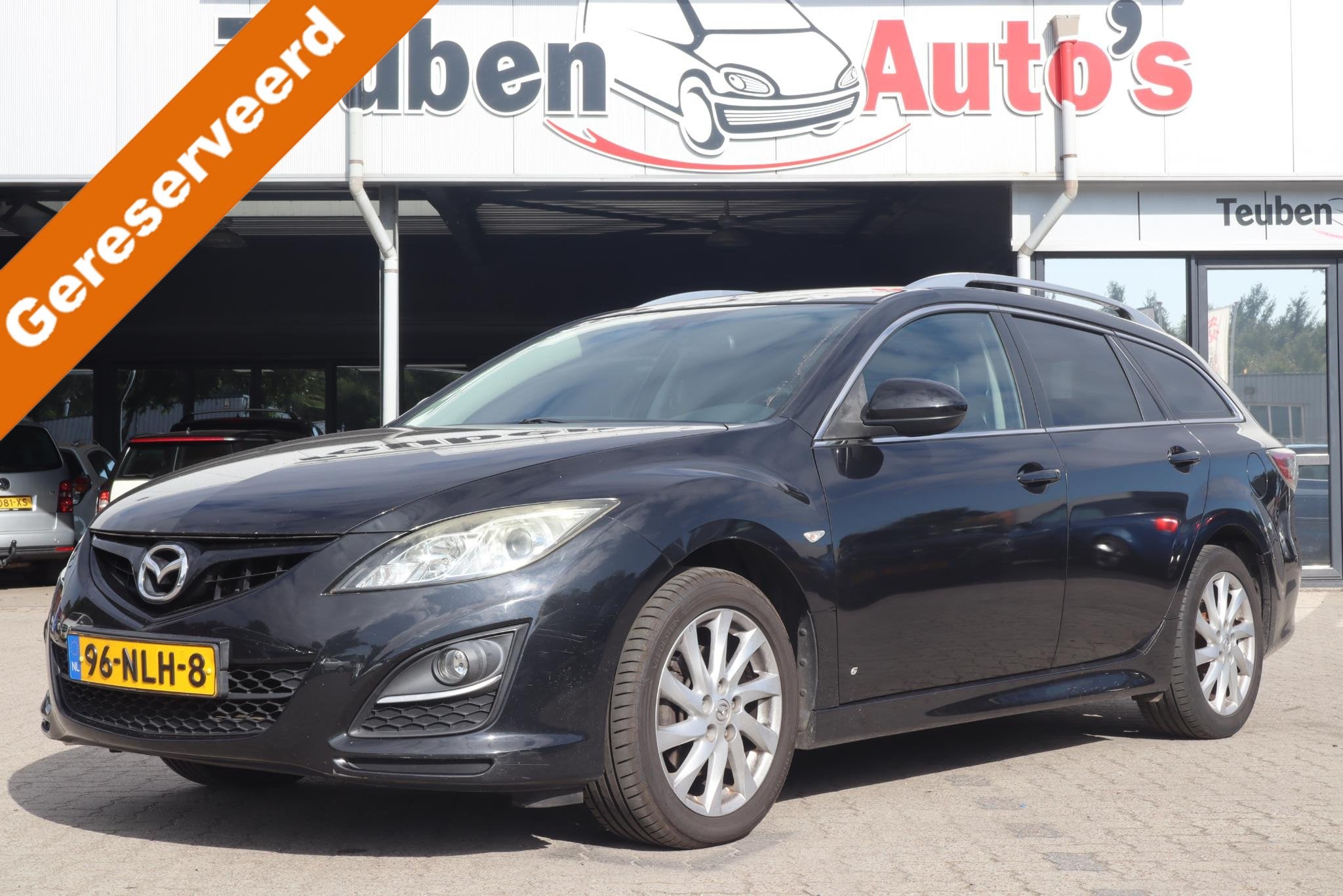 Mazda 6 Sportbreak 2.0 GT-M Line | Climate control | Cruise, Auto's, Voorwielaandrijving, Euro 5, Gebruikt, Zwart