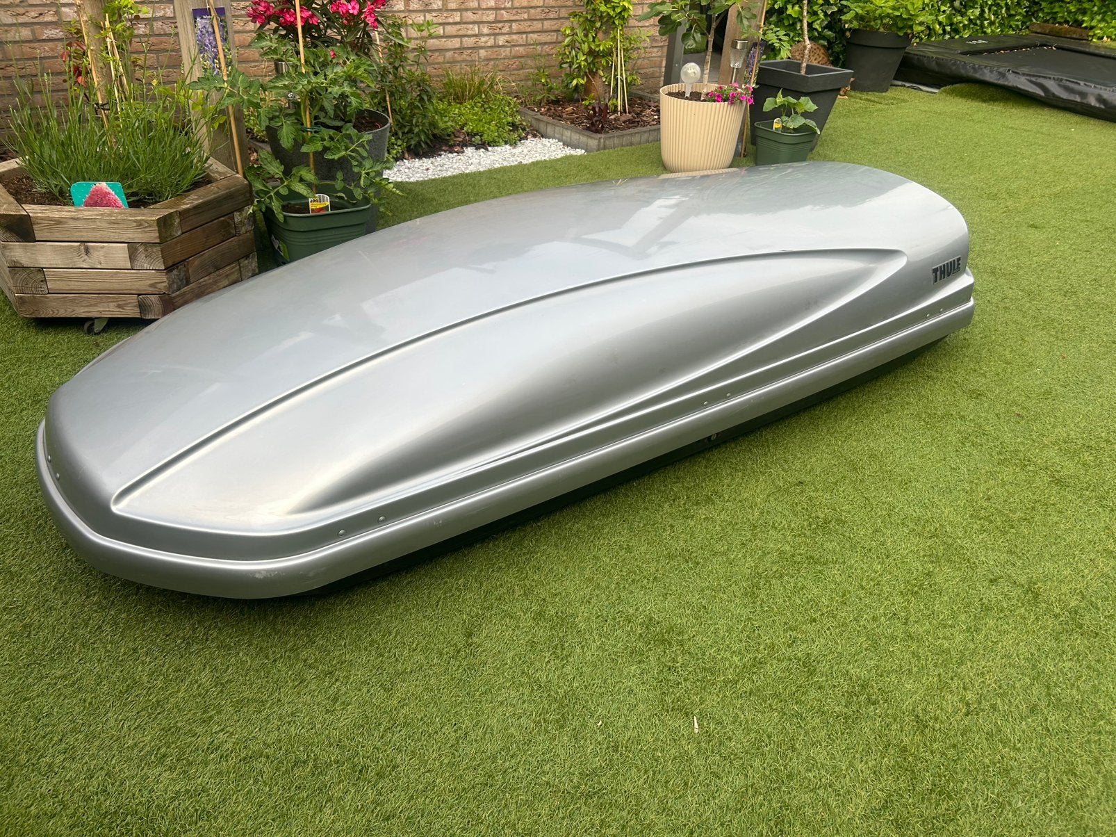 TE Huur XXL dakkoffer THULE 900 incl dakdragers, Ophalen of Verzenden, Zo goed als nieuw