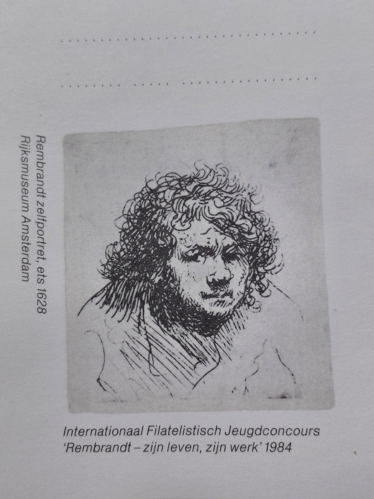 eerste dag enveloppe Rembrandt, Ophalen of Verzenden