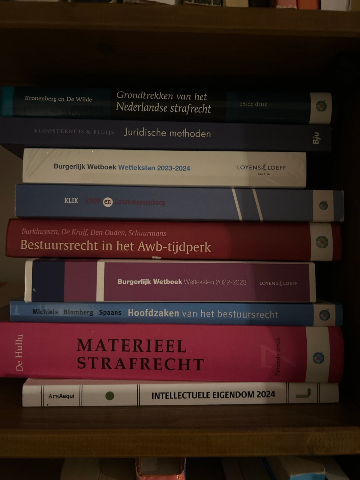 Diverse juridische studieboeken (Nederlands recht), Verzenden, Gamma, Gelezen, HBO