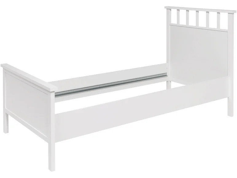 Lidl Livarno bedframe houten hoofd- en voeteneinde, Ophalen, Gebruikt, 90 cm, Eenpersoons
