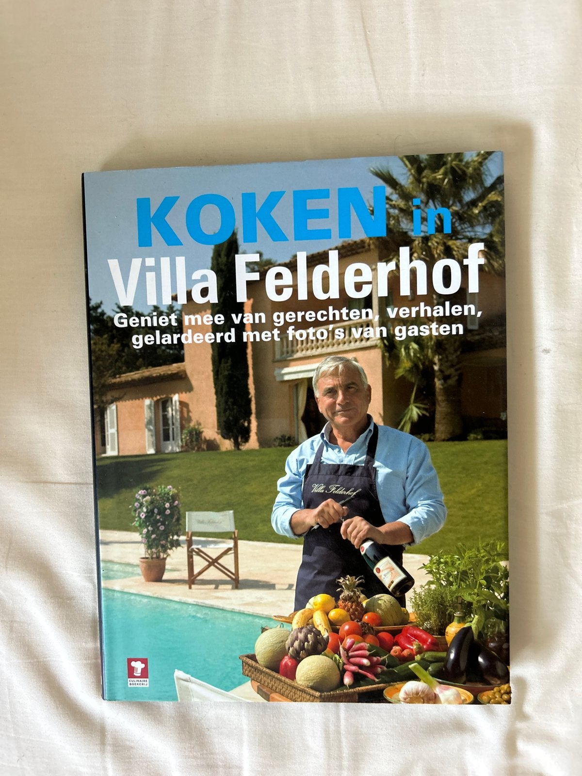 Koken in Villa Felderhof - Rik Felderhof kookboek, Vegetarisch, Voorgerechten en Soepen, Ophalen of Verzenden, Zo goed als nieuw