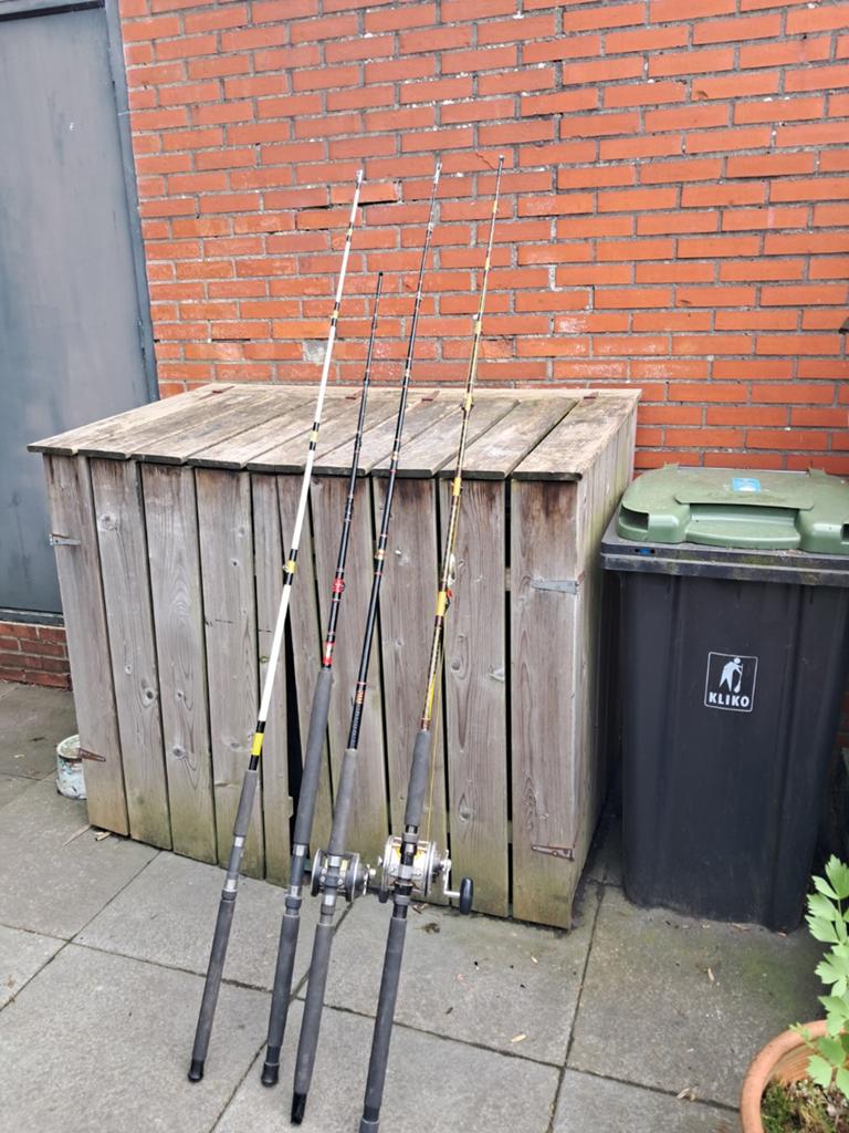 Schakspeare 2x albatros1x silstar 1x, Ophalen of Verzenden, Nieuw, Molen