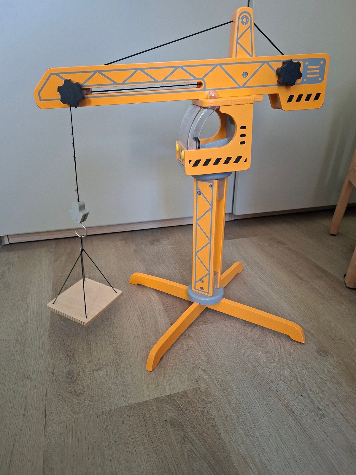 Houten hijskraan Hape, Ophalen of Verzenden, Zo goed als nieuw, Bouwen