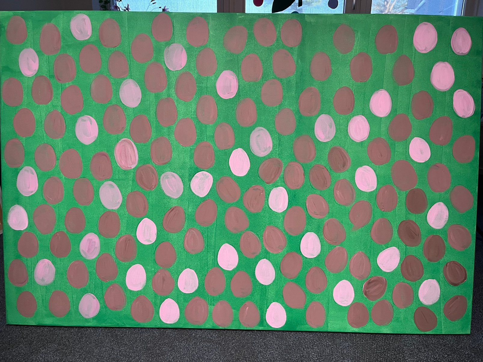 Creatief gastenboek / creatief doek 1x1,5 m 2 stuks, Antiek en Kunst, Ophalen