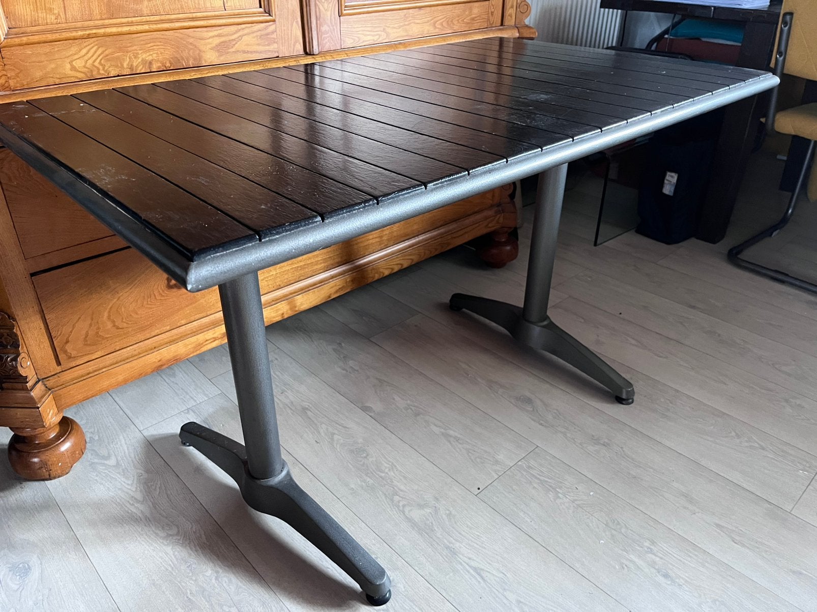 Tuintafeltje, Ophalen, Gebruikt, Rechthoekig, Aluminium