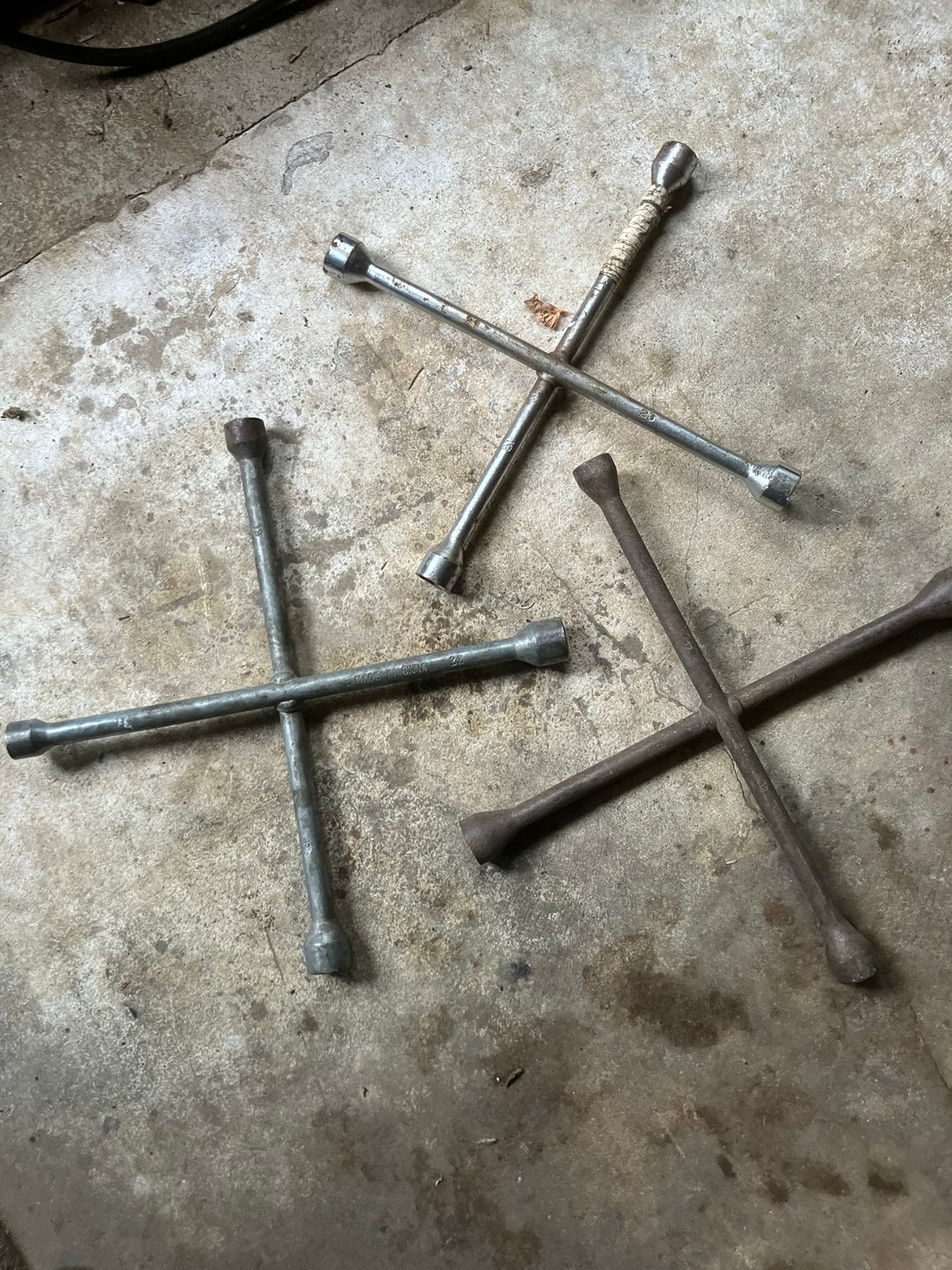 Kruissleutels, Doe-het-zelf en Verbouw, Gereedschap | Handgereedschap, Ophalen of Verzenden, Zo goed als nieuw