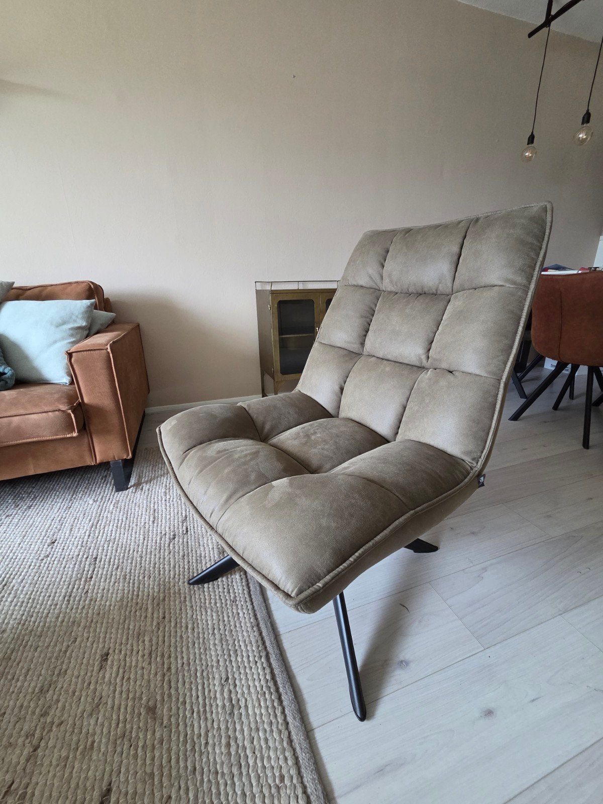 Leenbakker draaifauteuil- nieuw waarde €240, Huis en Inrichting, Fauteuils, Ophalen, Zo goed als nieuw