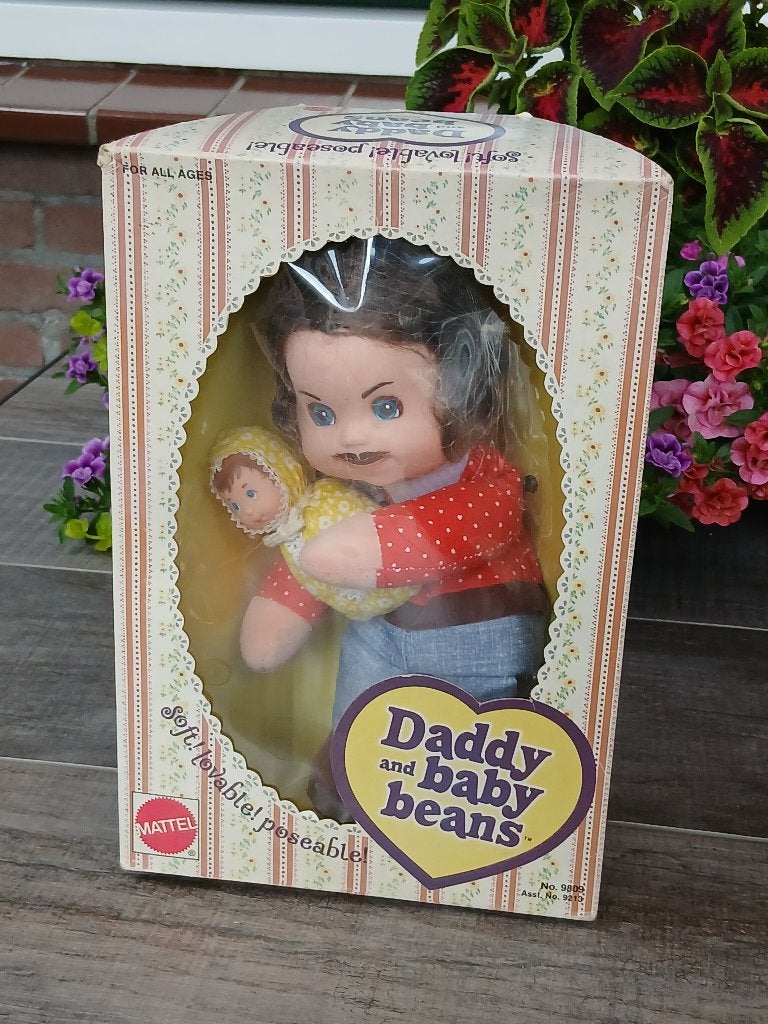 Vintage  Pop  Daddy and Baby Beans Mattel 1974, Ophalen of Verzenden, Nieuw